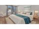 Bright primary bedroom featuring neutral tones and large windows at 5351 Bridge St # 67, Tampa, FL 33611