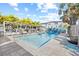 Resort-style pool with lounge chairs and patio space at 5351 Bridge St # 67, Tampa, FL 33611