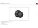 Schlage Plymouth privacy lock door knob set. Color/finish: Matte black at 5703 S Macdill Ave, Tampa, FL 33611