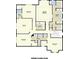 Upper floor plan featuring a Primary bedroom, three other bedrooms, a bonus room and a laundry at 5703 S Macdill Ave, Tampa, FL 33611