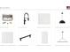 Kitchen fixtures including a Kohler sink, a Delta faucet, Statuario quartz and a kitchen pendant at 5703 S Macdill Ave, Tampa, FL 33611