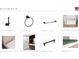 Stylish matte black toilet paper holder for a modern bathroom at 5703 S Macdill Ave, Tampa, FL 33611