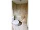 Bathroom with shower and toilet at 701 S Madison Ave # 215, Clearwater, FL 33756