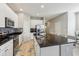 Spacious kitchen with island and stainless steel appliances at 7069 Towne Lake Rd, Riverview, FL 33578