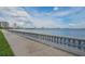 Stunning city skyline view from a waterfront walkway with balustrade at 7715 S Obrien St, Tampa, FL 33616