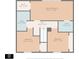 This floor plan shows the WIC, Primary bedroom, hall, bath and bedrooms at 1137 King Arthur Ct # 510, Dunedin, FL 34698