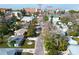 Aerial view showing a single-Gathering home near the beach at 119 11Th Ave, Indian Rocks Beach, FL 33785
