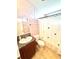 Bathroom featuring vanity with granite countertop, toilet and tiled shower with glass door at 145 Blue Marlin Dr, Oldsmar, FL 34677