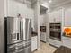 Modern kitchen with stainless steel appliances and granite countertops at 16959 Scuba Crest St, Wimauma, FL 33598