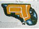 Aerial view of The Trace community, showing home lots and conservation areas at 18108 Sugar Brooke Dr, Tampa, FL 33647
