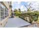 Private patio perfect for relaxing and enjoying the outdoors at 2351 Irish Ln # 21, Clearwater, FL 33763