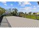 Spacious deck with composite wood at 2402 Ecuadorian Way # 28, Clearwater, FL 33763