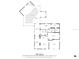 1705 sq ft house floor plan, showing 3 bedrooms, 2 baths, kitchen, living room and garage at 3811 River Grove Ct, Tampa, FL 33610