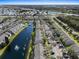 An aerial view of the community, showcasing its location and amenities at 388 Countryside Key Blvd, Oldsmar, FL 34677