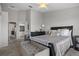 Spacious bedroom with plush bedding and large windows at 388 Countryside Key Blvd, Oldsmar, FL 34677