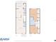 Two-story floor plan, two bedrooms, two baths, and screened porch at 388 Countryside Key Blvd, Oldsmar, FL 34677