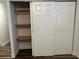 Spacious closet with shelves at 401 Dorchester Pl # 62, Sun City Center, FL 33573