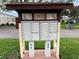 Community mailboxes with numbers for easy access at 401 Dorchester Pl # 62, Sun City Center, FL 33573