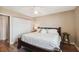 Spacious bedroom with a king-size bed and large closet at 4015 Bayshore Blvd # 9D, Tampa, FL 33611