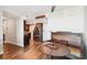 Small dining area with round table and built-in bench seating at 4015 Bayshore Blvd # 9D, Tampa, FL 33611