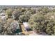 Aerial view showing home's location in a quiet community at 4711 Olive Dr, Zephyrhills, FL 33542