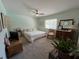 Bright bedroom with a king-size bed and ample closet space at 5730 16Th Ne Ln, St Petersburg, FL 33703