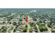 Aerial view showing house location and neighborhood at 734 Fortuna Dr, Brandon, FL 33511