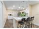 Modern kitchen with white cabinets and stainless steel appliances at 734 Fortuna Dr, Brandon, FL 33511