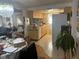 Kitchen features ample counter space and white appliances at 7614 Karen Dr, Port Richey, FL 34668