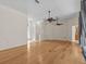 Spacious Gathering room with hardwood floors and high ceilings at 805 Anchors Way, Tarpon Springs, FL 34689