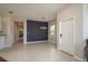 Open dining room featuring tile floors, neutral walls, and modern lighting, perfect for entertaining Gathering and friends at 13387 Crest Lake Dr, Hudson, FL 34669