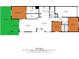 An easy-to-read floor plan showcases the home's layout, including the primary bedroom, living room, and patio at 13387 Crest Lake Dr, Hudson, FL 34669