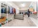Spacious walk-in closet, offering abundant storage solutions at 14015 Kingfisher Glen Dr, Lithia, FL 33547