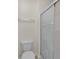 Simple bathroom with toilet and shower at 1703 Alhambra Crest Dr, Ruskin, FL 33570