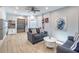 Building lobby with comfortable seating, elevator, and mailboxes at 18325 Gulf Blvd # 405, Redington Shores, FL 33708