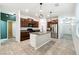 Modern kitchen with stainless steel appliances and granite countertops at 21093 Wistful Yearn Dr, Land O Lakes, FL 34637