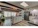 Modern kitchen features granite countertops, stainless steel appliances, island, and cozy living area in view at 2284 Philippine Dr # 71, Clearwater, FL 33763