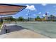 Community lawn bowling area with benches and a covered seating area at 2284 Philippine Dr # 71, Clearwater, FL 33763
