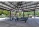 Covered picnic area with ample seating, perfect for outdoor gatherings and enjoying community amenities at 2284 Philippine Dr # 71, Clearwater, FL 33763