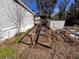 Wooden ramp leading to mobile home at 26418 Dayflower Blvd, Wesley Chapel, FL 33544