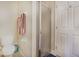 Simple bathroom with shower and toilet at 3011 Marble Crest Dr, Land O Lakes, FL 34638