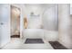 Bathroom features a tub, shower, and toilet at 3011 Marble Crest Dr, Land O Lakes, FL 34638