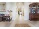 Elegant foyer with tile flooring and access to other rooms at 3011 Marble Crest Dr, Land O Lakes, FL 34638