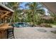 Tropical backyard oasis with pool, spa and tiki bar at 319 26Th W St, Bradenton, FL 34205
