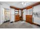 Large walk-in closet with double hanging rods and drawers at 3704 Berger Rd, Lutz, FL 33548