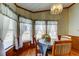 Comfortable dining area with natural light and seating for four at 3841 Julie Dr, Wesley Chapel, FL 33543