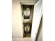 Utility closet with water heater and HVAC unit at 5265 E Bay Dr # 410, Clearwater, FL 33764