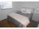 Bedroom with a double bed and wooden floors at 6315 Shoreline Dr # 3208, St Petersburg, FL 33708