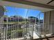 Stunning view from private balcony overlooking marina and waterway at 8222 Brent St, Port Richey, FL 34668