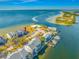 Aerial view showing condo location near the water at 828 Bahia Del Sol Dr # 59/ A, Ruskin, FL 33570